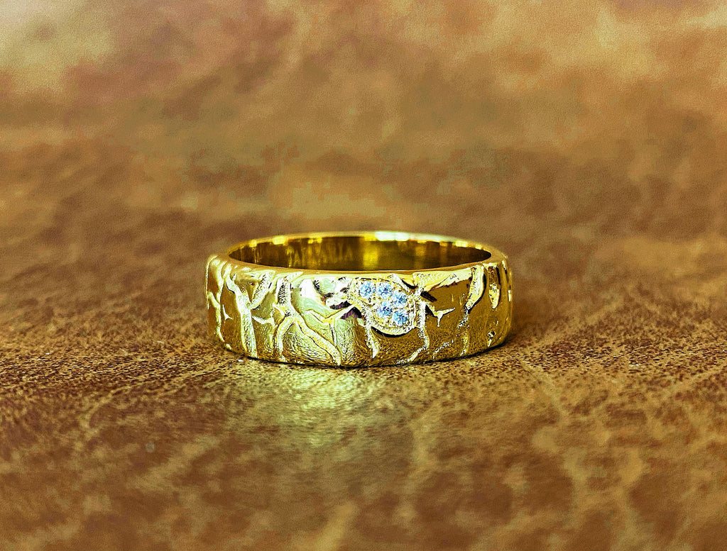 9k/14k/18k Gold Ring (Item No. GR0007） Tartaria Onlinestore