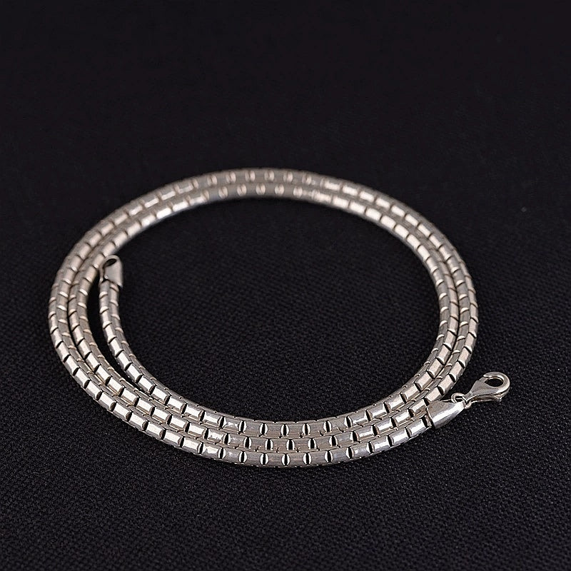 Classy Silver Necklace Chain (Item No. N0118) Tartaria Onlinestore