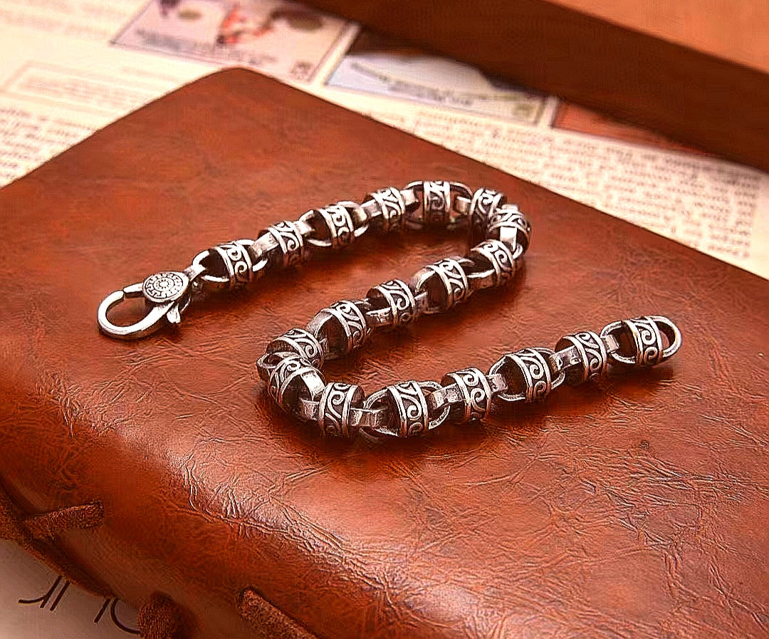 Classic Silver Bracelet Chain (Item No. B0598) Tartaria Onlinestore