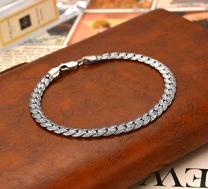 Classic Silver Bracelet Chain (Item No. B0597) Tartaria Onlinestore