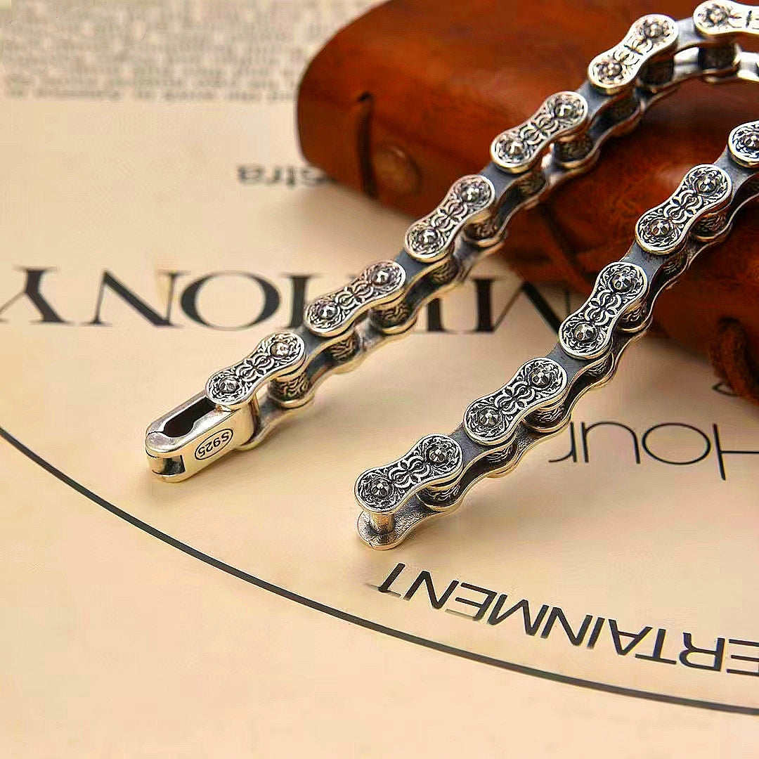Dragon Silver Bracelet(Item No. B0606） Tartaria Onlinestore