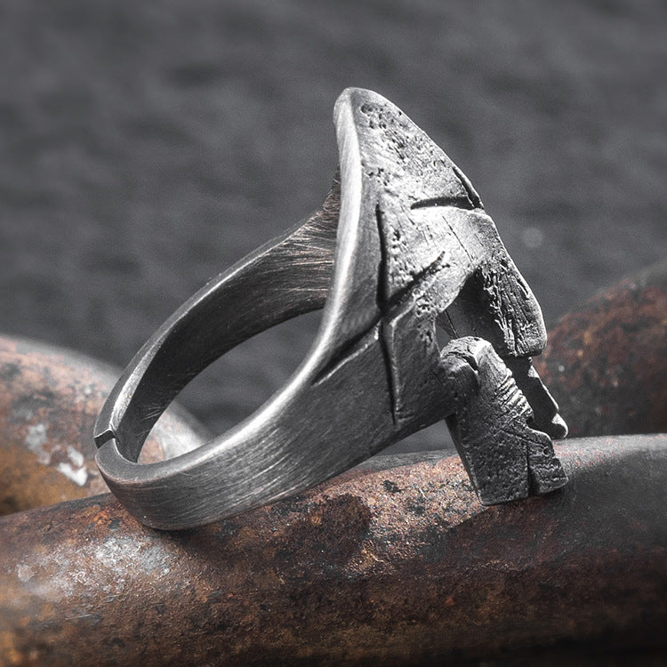 Spartan Silver Ring (Item No. R0008)