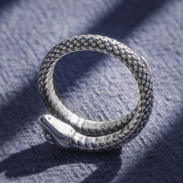 Snake Silver Ring (Item No. R0058) Tartaria Onlinestore
