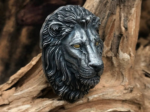 Lion Silver Pendant (Item No. P0122) Tartaria Onlinestore