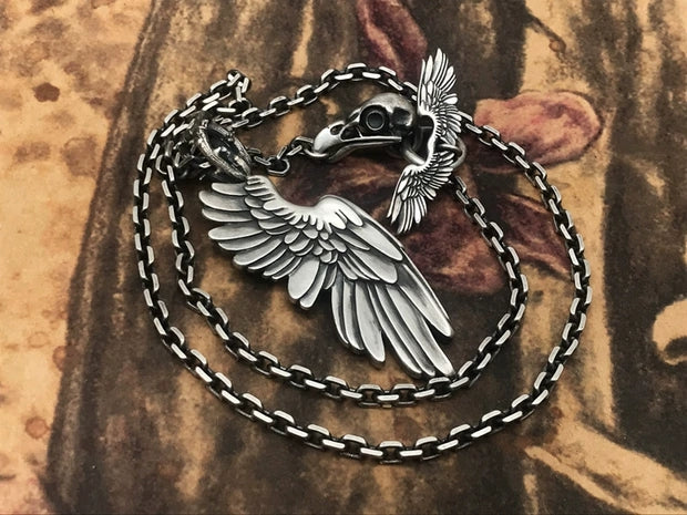 Wing Silver Pendant (Item No. P0128) Tartaria Onlinestore