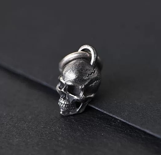 Small Skull Silver Pendant (Item No. P0072)