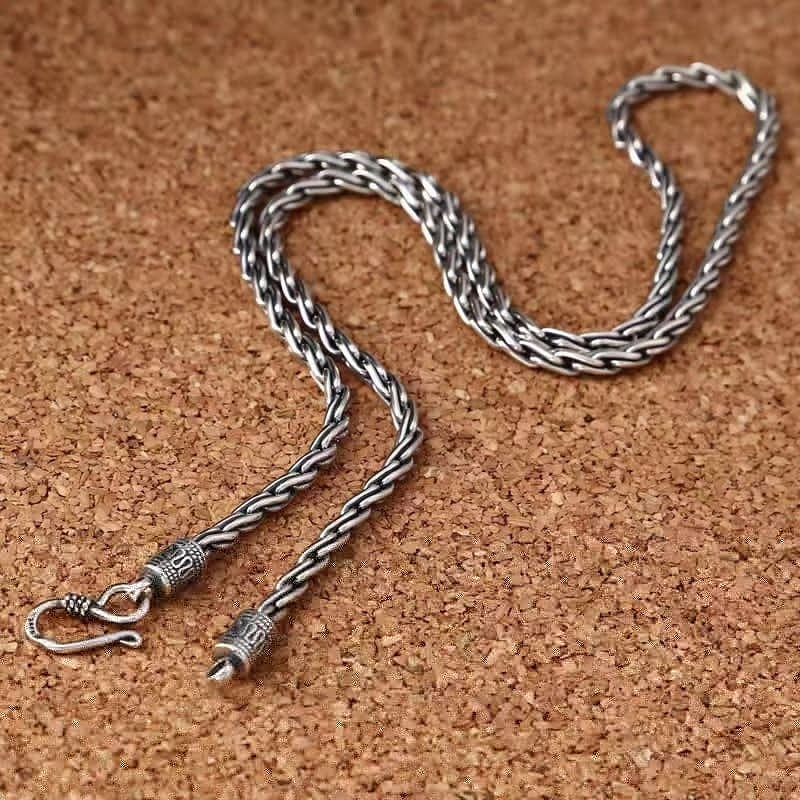 Classy Silver Necklace Chain (Item No. N0035) Tartaria Onlinestore