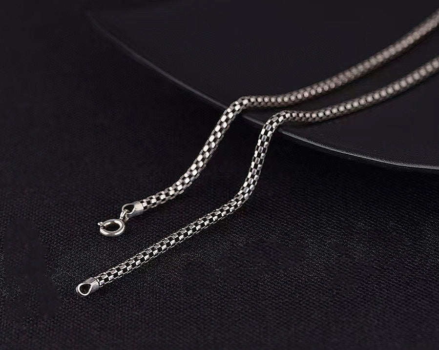 Classy Silver Necklace Chain (Item No. N0032) Tartaria Onlinestore