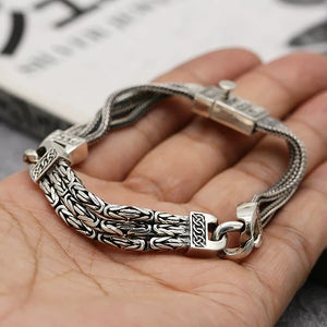 Classy Silver Bracelet Chain (Item No. B0485) Tartaria Onlinestore