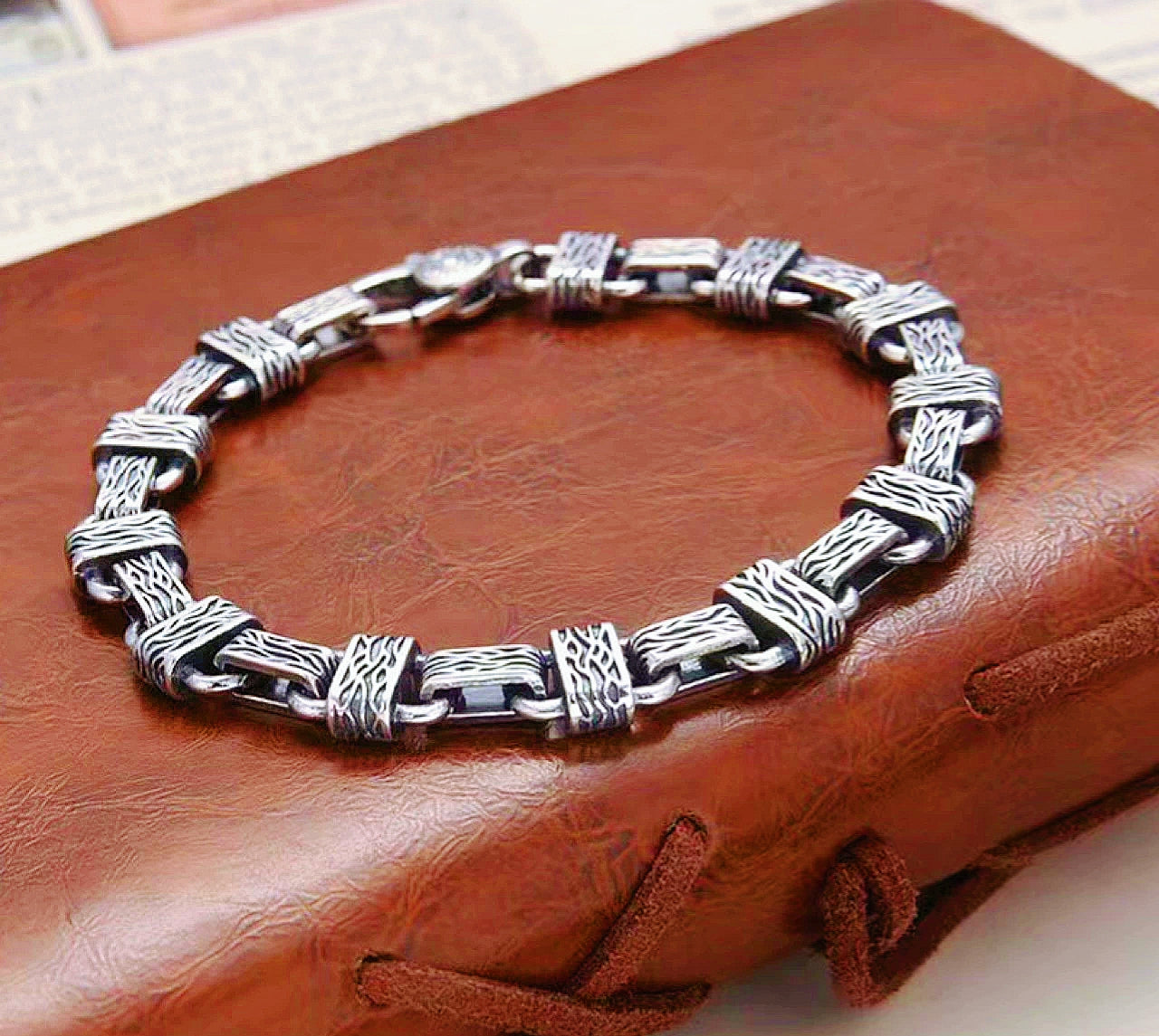 Classy Silver Bracelet Chain(Item No. B0549) Tartaria Onlinestore