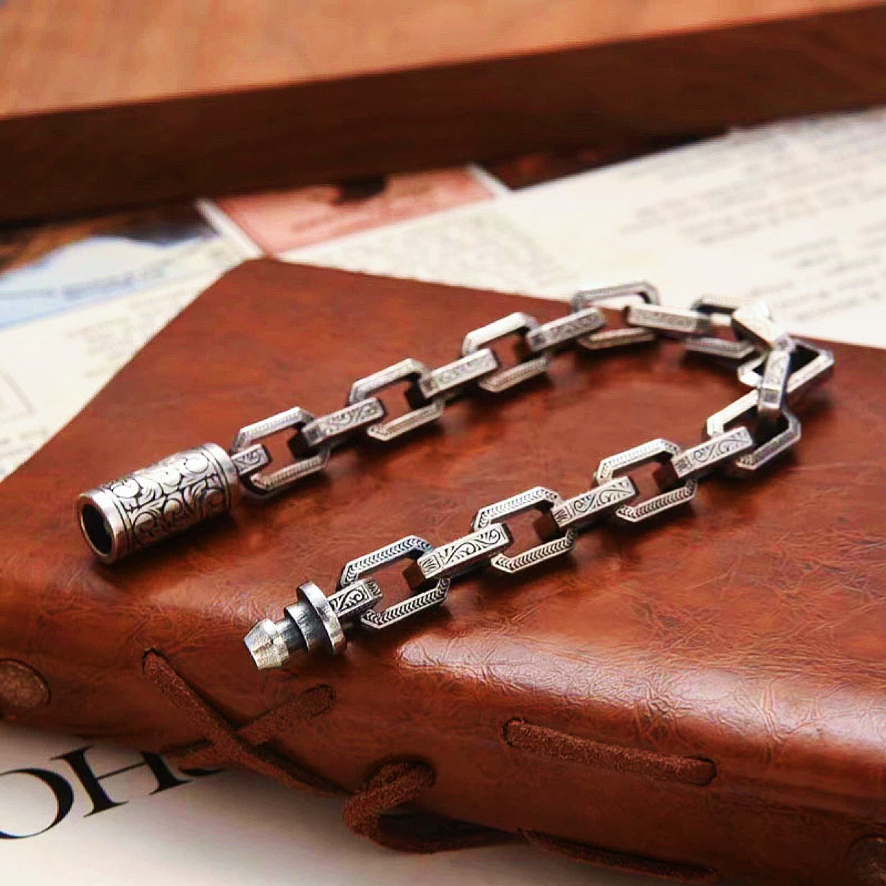 Classic Silver Bracelet Chain (Item No. B0538) Tartaria Onlinestore