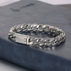 Classy Snake Silver Bracelet Chain (Item No. B0490) Tartaria Onlinestore