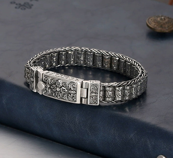 Classy Buddha Silver Bracelet Chain (Item No. B0511) Tartaria Onlinestore