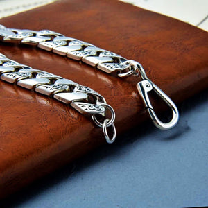 Classy Curb Link Silver Bracelet Chain(Item No. B0551) Tartaria Onlinestore