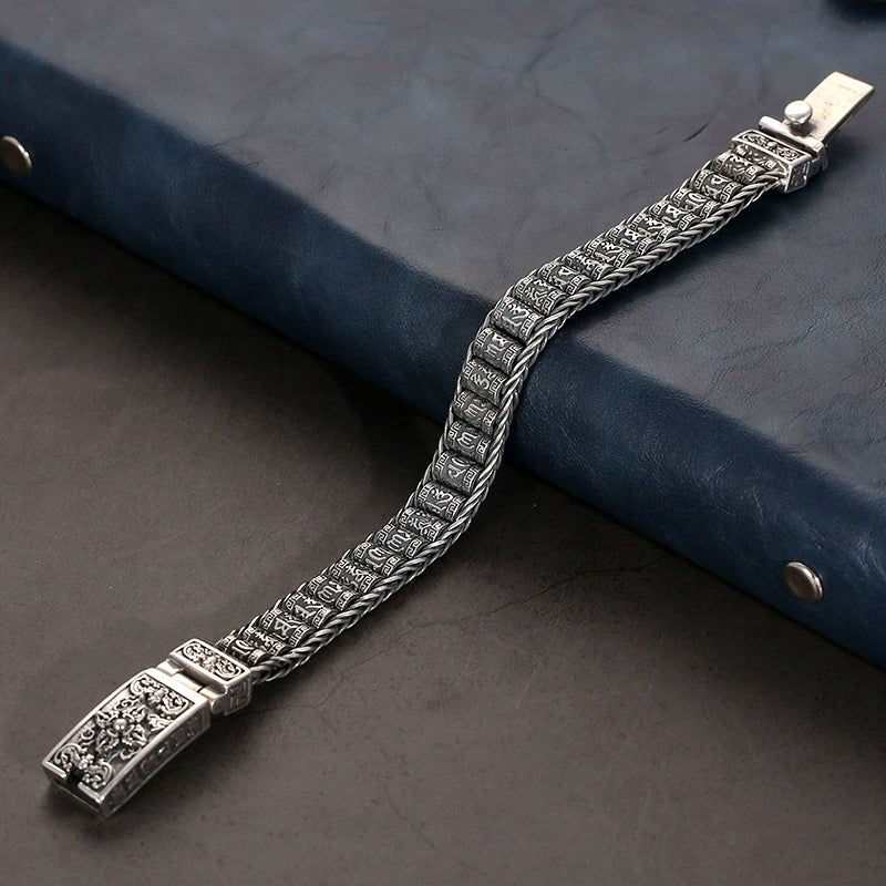 Classy Buddha Silver Bracelet Chain (Item No. B0511) Tartaria Onlinestore