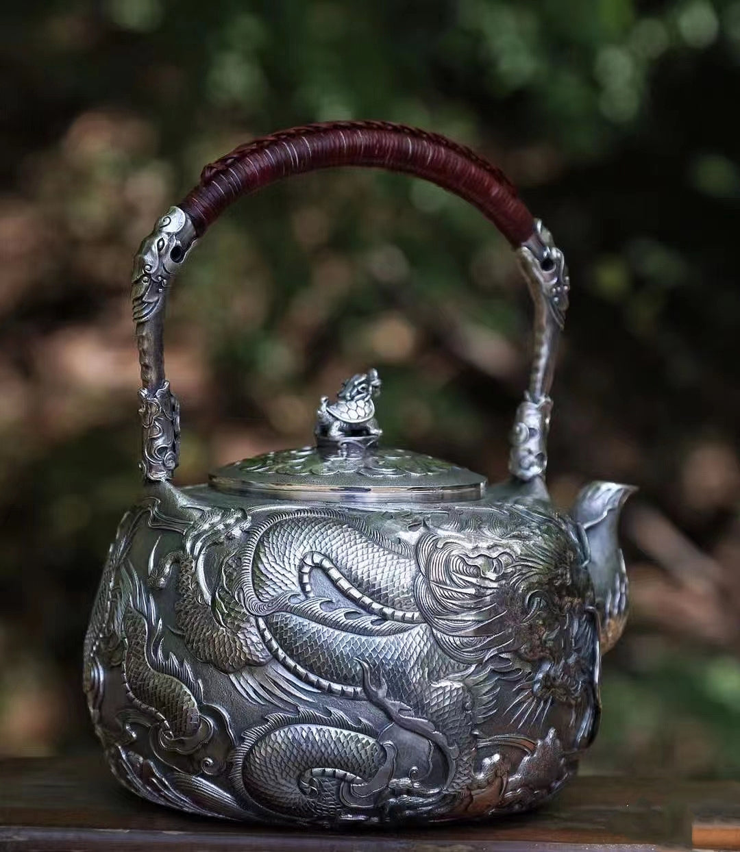 Dragon Silver Pot Tartaria Onlinestore