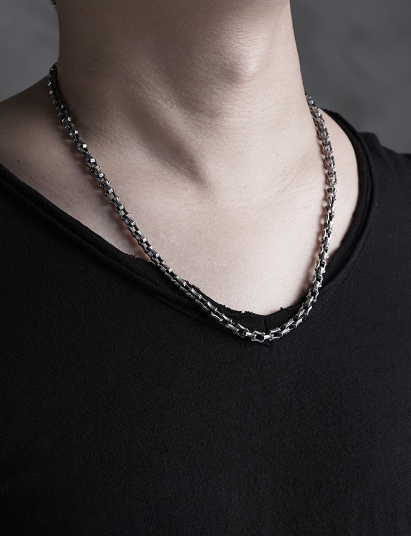 6mm Classy Silver Necklace Chain (Item No. N0092) Tartaria Onlinestore