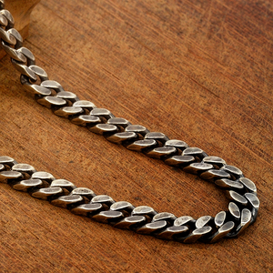 Cuban Link Silver Necklace Chain (Item No. N0110) Tartaria Onlinestore